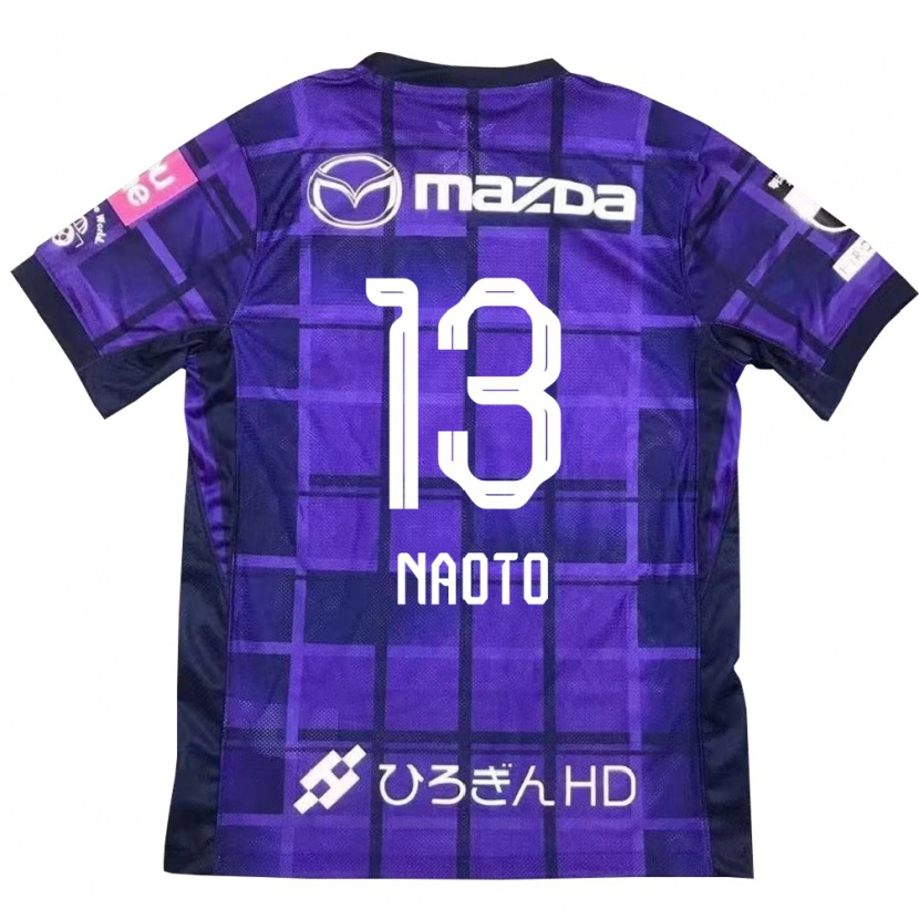 Danxen Dames Naoto Arai #13 Paars Oranje Thuisshirt Thuistenue 2025/26 T-Shirt