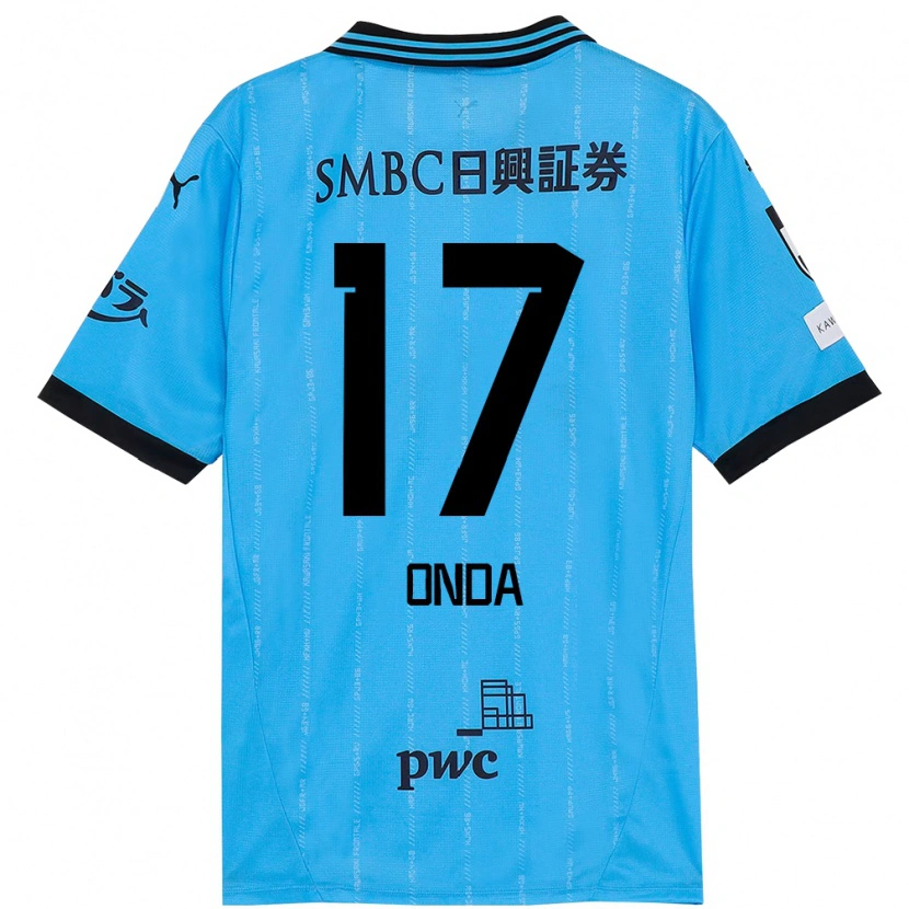 Danxen Dames Yutaro Onda #17 Hemelsblauw Zwart Thuisshirt Thuistenue 2025/26 T-Shirt