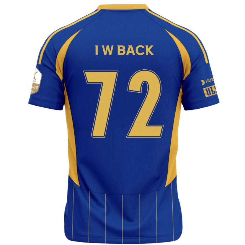 Danxen Dames In-Woo Back #72 Koningsblauw Geel Thuisshirt Thuistenue 2025/26 T-Shirt