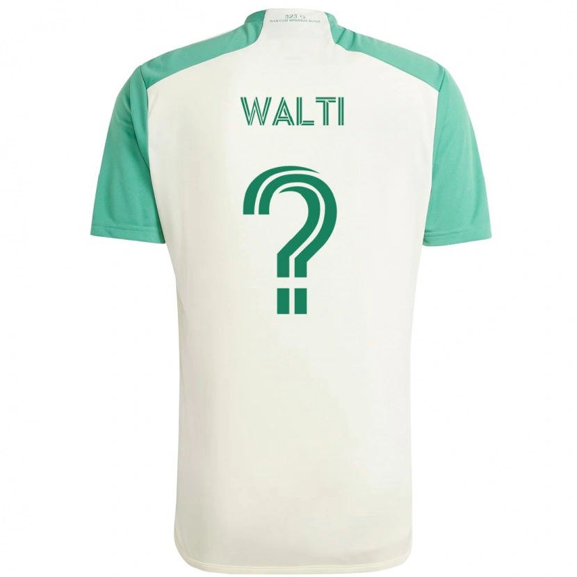 Danxen Dames Jackson Wälti #0 Wit Groen Uitshirt Uittenue 2025/26 T-Shirt