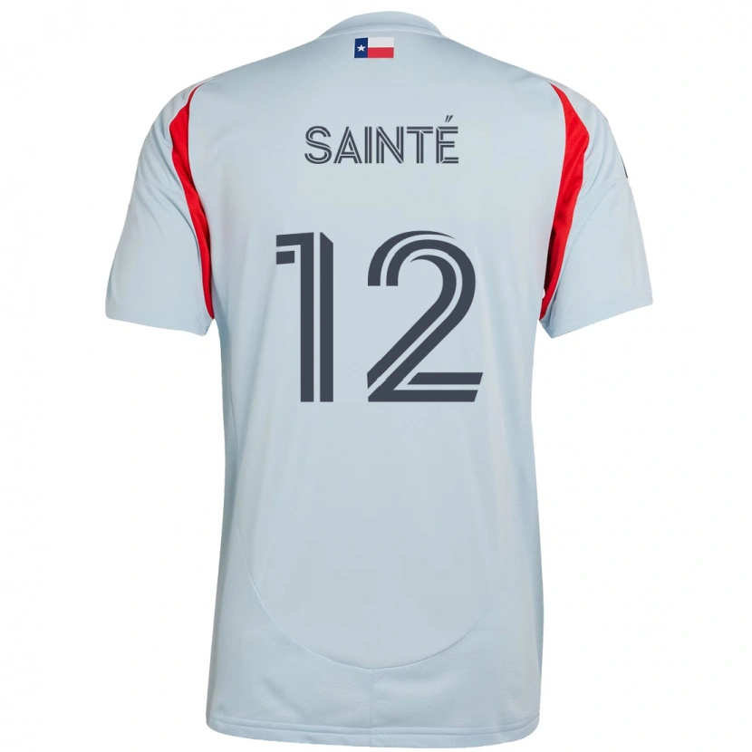 Danxen Dames Carl Sainté #12 Lichtblauw Rood Uitshirt Uittenue 2025/26 T-Shirt