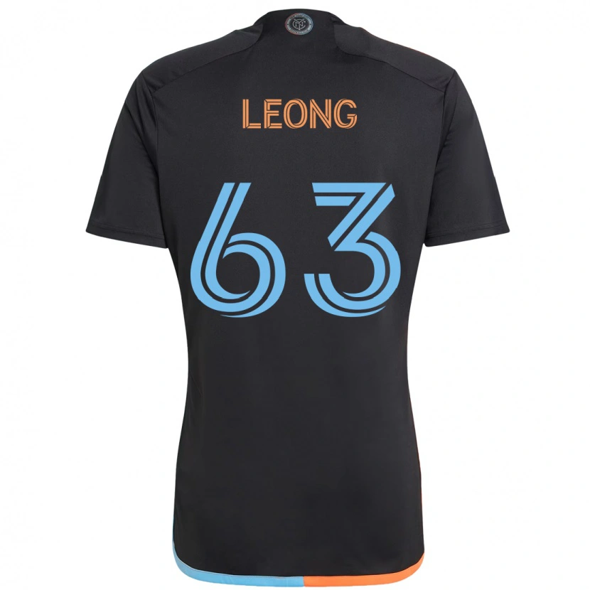 Danxen Dames Matthew Leong #63 Zwart Blauw Oranje Uitshirt Uittenue 2025/26 T-Shirt