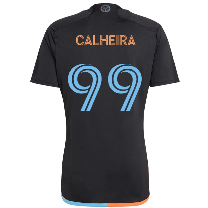 Danxen Dames Taylor Calheira #99 Zwart Blauw Oranje Uitshirt Uittenue 2025/26 T-Shirt