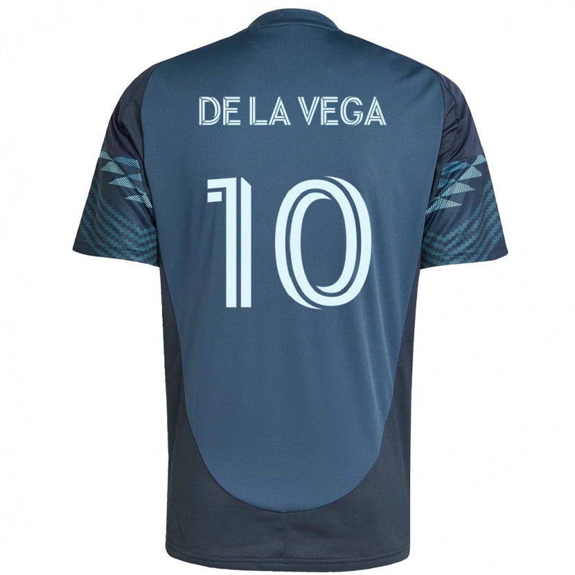 Danxen Dames Pedro De La Vega #10 Lichtblauw Uitshirt Uittenue 2025/26 T-Shirt