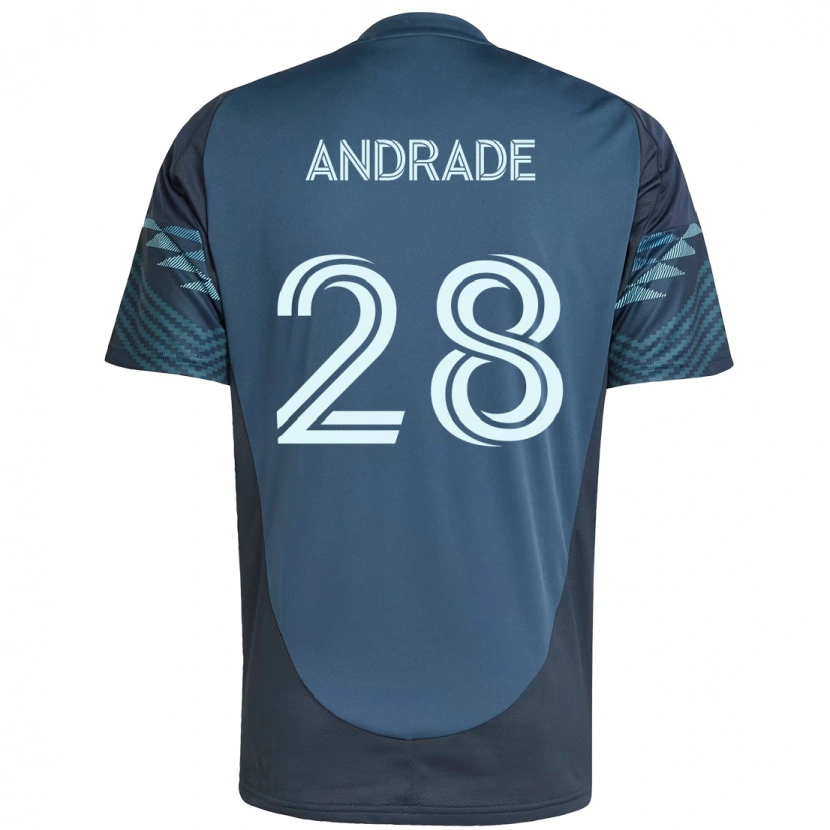 Danxen Dames Yeimar Gómez Andrade #28 Lichtblauw Uitshirt Uittenue 2025/26 T-Shirt