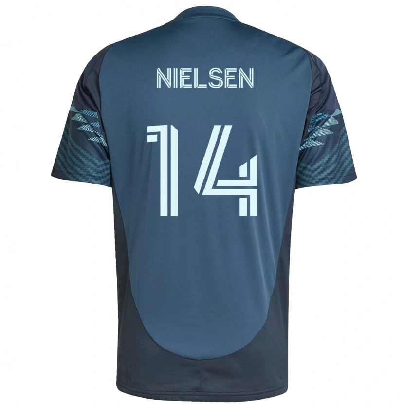 Danxen Dames Taylor Nielsen #14 Lichtblauw Uitshirt Uittenue 2025/26 T-Shirt