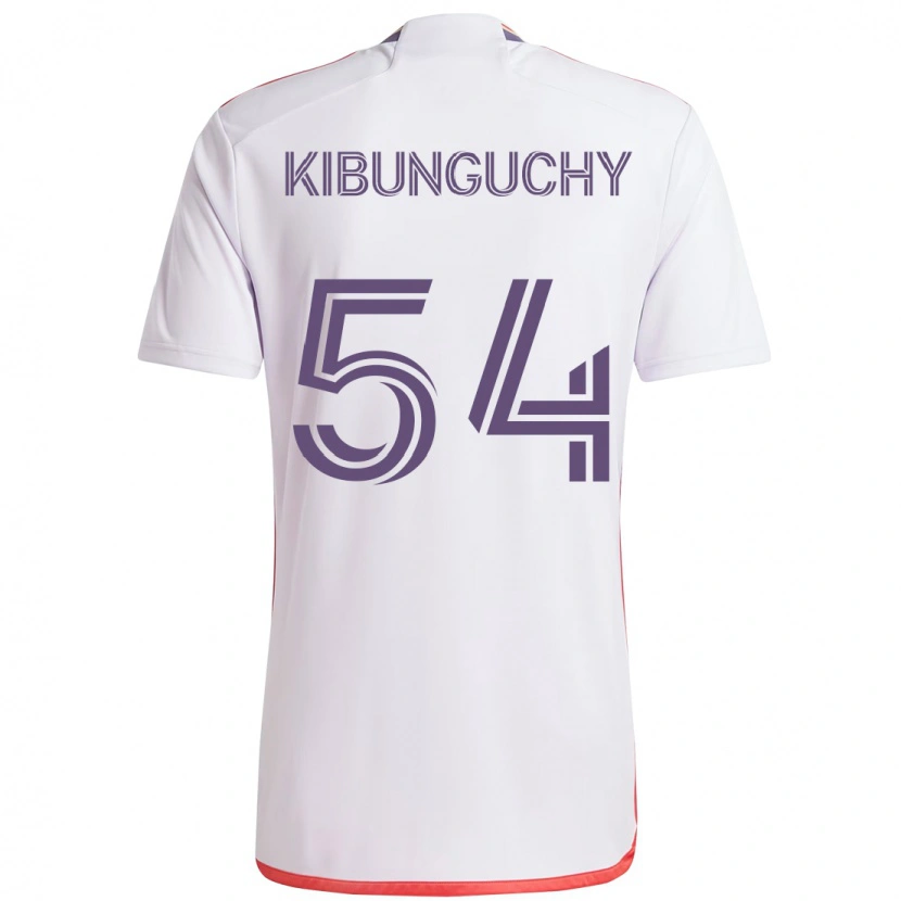 Danxen Dames Nabi Kibunguchy #54 Wit Paars Uitshirt Uittenue 2025/26 T-Shirt