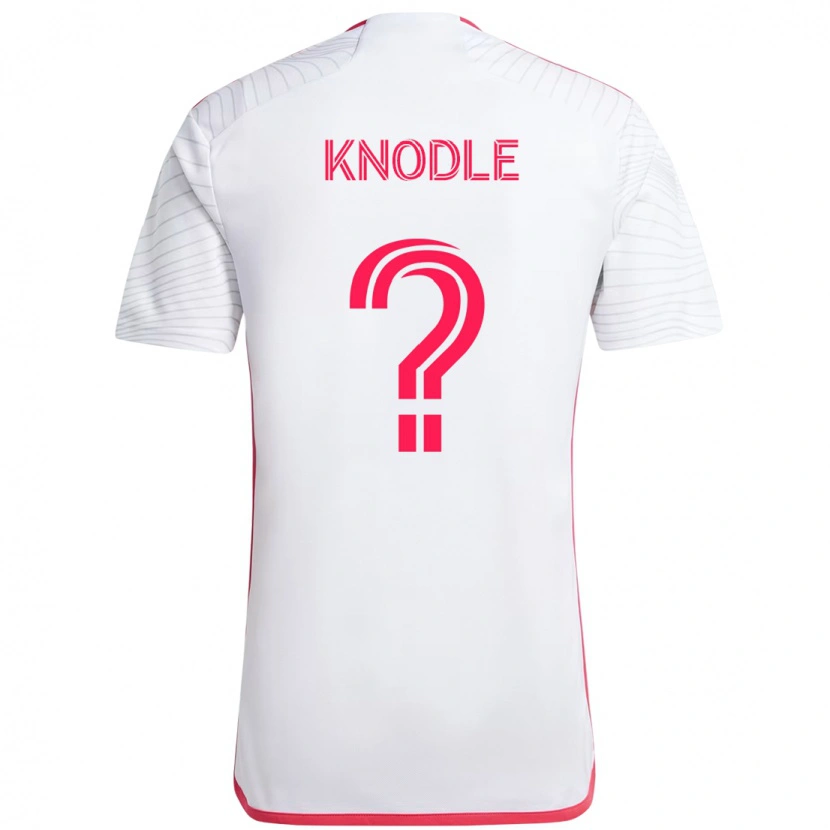 Danxen Dames Carter Knodle #0 Wit Magenta Uitshirt Uittenue 2025/26 T-Shirt