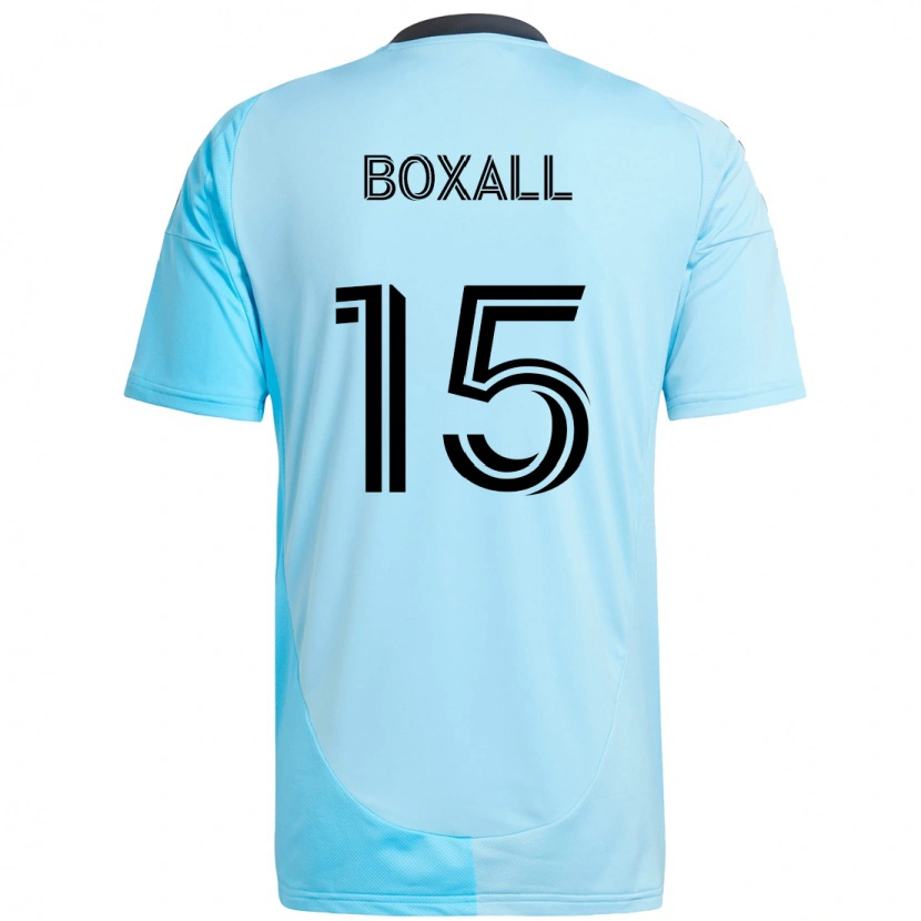 Danxen Dames Michael Boxall #15 Hemelsblauw Uitshirt Uittenue 2025/26 T-Shirt