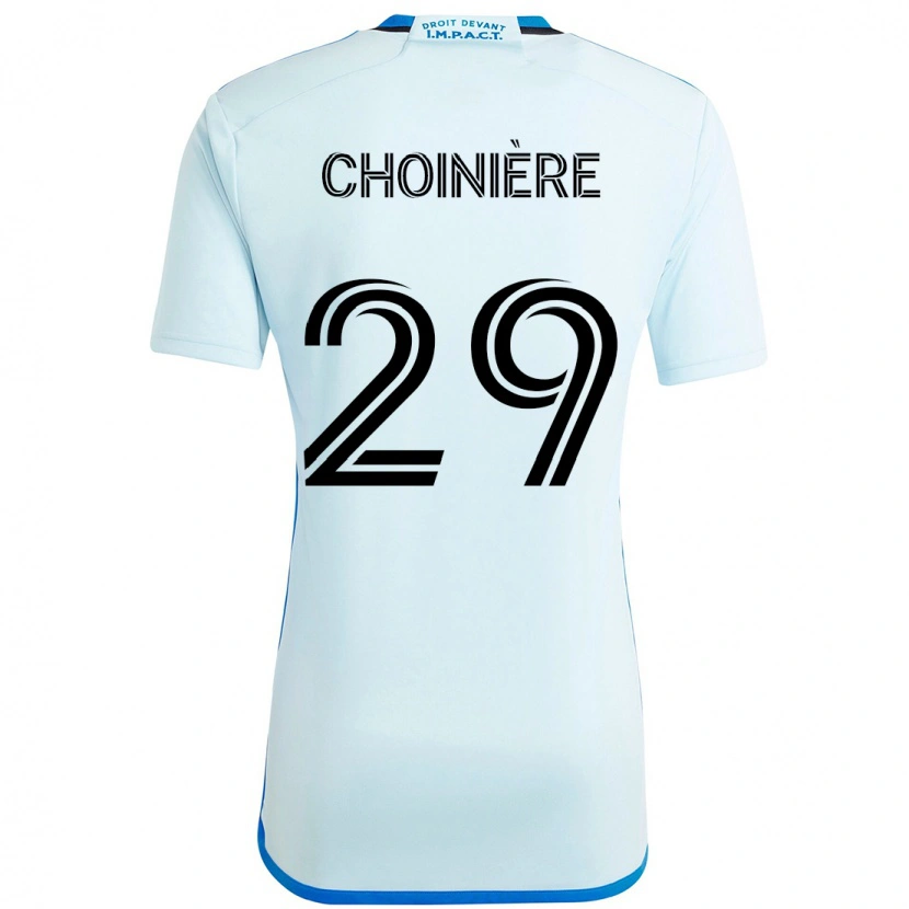 Danxen Dames Mathieu Choinière #29 Hemelsblauw Donkerblauw Uitshirt Uittenue 2025/26 T-Shirt