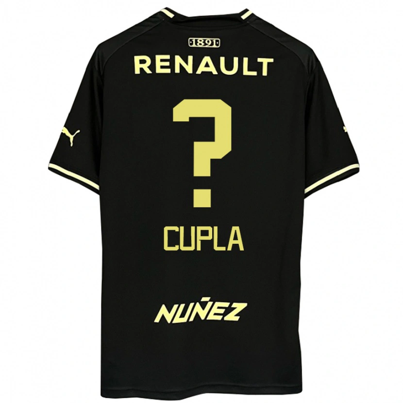 Danxen Dames Renzo Cupla #0 Zwart Geel Uitshirt Uittenue 2025/26 T-Shirt
