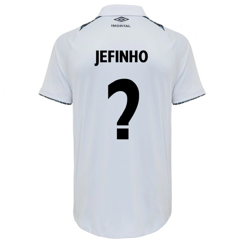 Danxen Dames Jefinho #0 Wit Blauw Uitshirt Uittenue 2025/26 T-Shirt