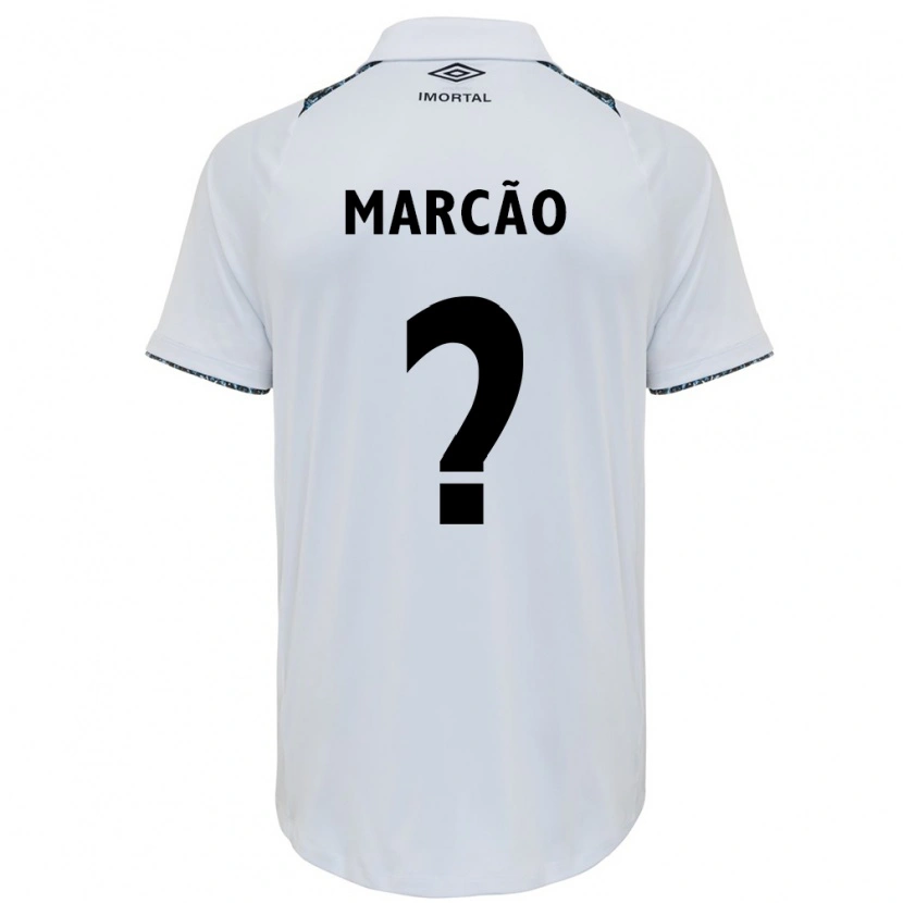 Danxen Dames Marcão #0 Wit Blauw Uitshirt Uittenue 2025/26 T-Shirt