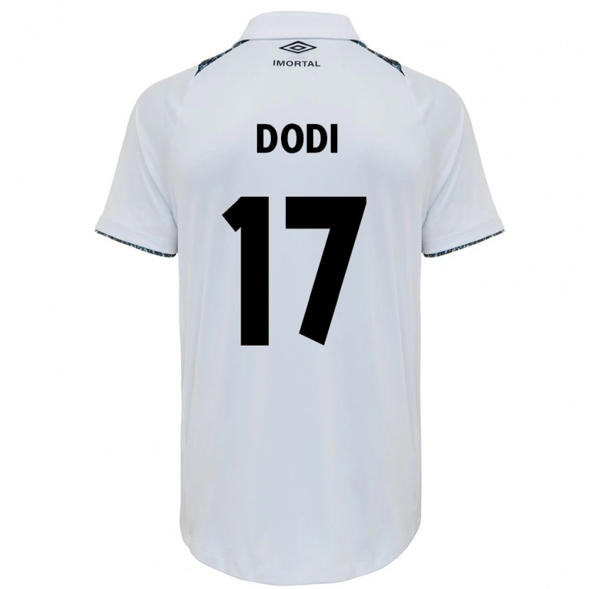 Danxen Dames Dodi #17 Wit Blauw Uitshirt Uittenue 2025/26 T-Shirt