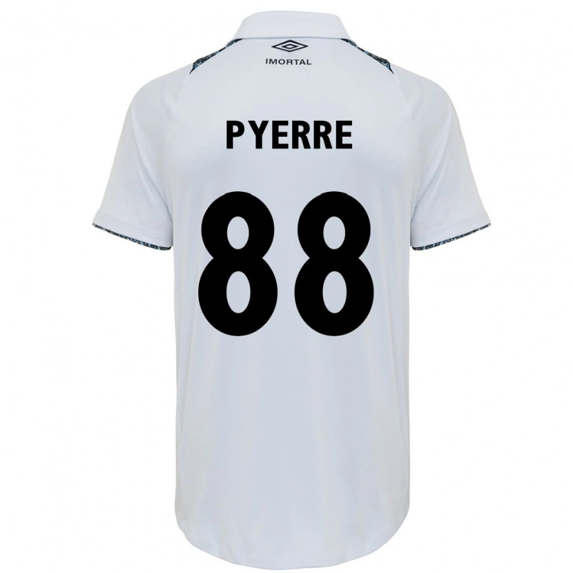 Danxen Dames Jean Pyerre #88 Wit Blauw Uitshirt Uittenue 2025/26 T-Shirt