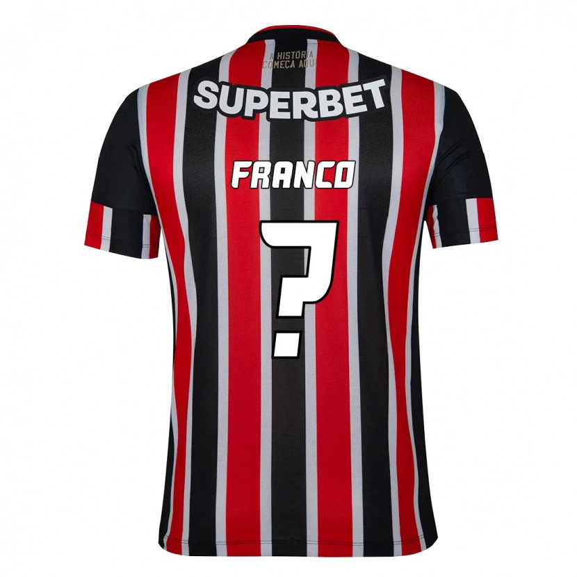 Danxen Dames Franco #0 Zwart Rood Uitshirt Uittenue 2025/26 T-Shirt