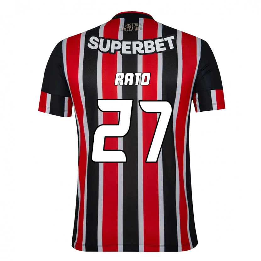 Danxen Dames Wellington Rato #27 Zwart Rood Uitshirt Uittenue 2025/26 T-Shirt