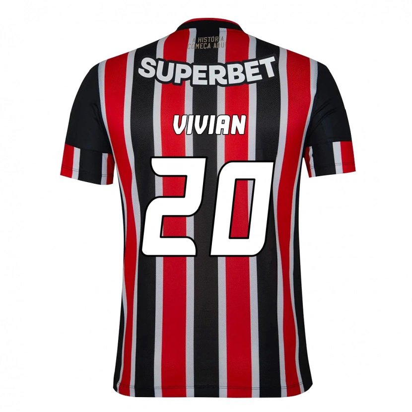 Danxen Dames Vivian #20 Zwart Rood Uitshirt Uittenue 2025/26 T-Shirt