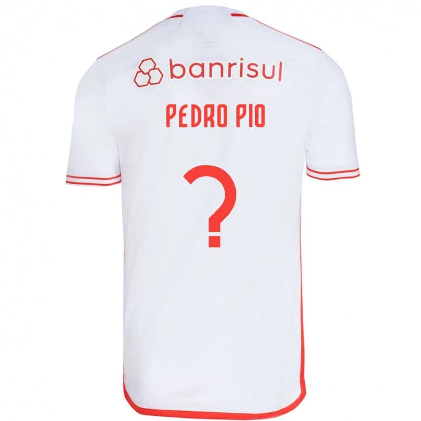 Danxen Dames Pedro Pio #0 Wit Rood Uitshirt Uittenue 2025/26 T-Shirt