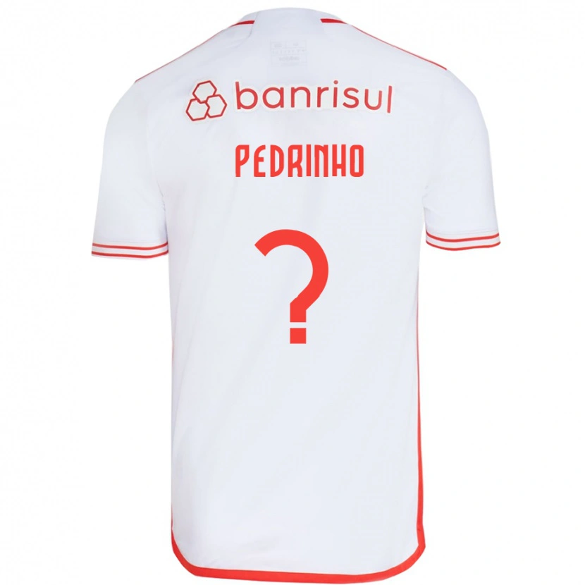 Danxen Dames Pedrinho #0 Wit Rood Uitshirt Uittenue 2025/26 T-Shirt