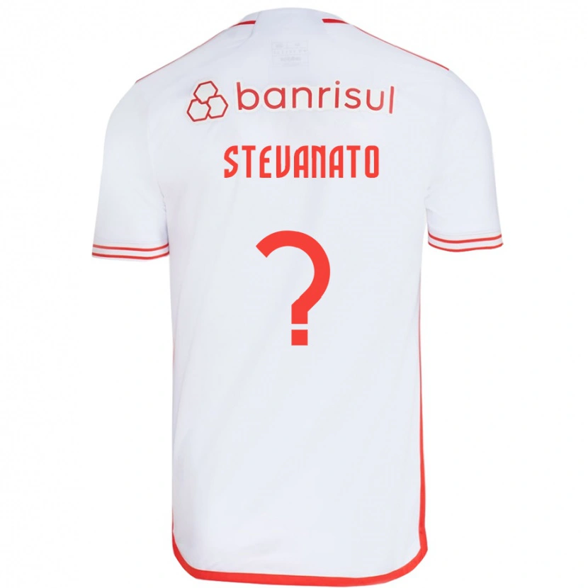 Danxen Dames Eduardo Stevanato #0 Wit Rood Uitshirt Uittenue 2025/26 T-Shirt