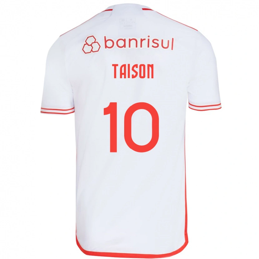Danxen Dames Taison #10 Wit Rood Uitshirt Uittenue 2025/26 T-Shirt