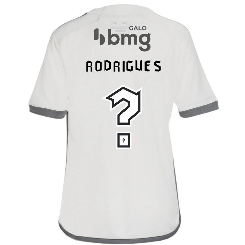 Danxen Dames Vinicius Rodrigues #0 Gebroken Wit Uitshirt Uittenue 2025/26 T-Shirt