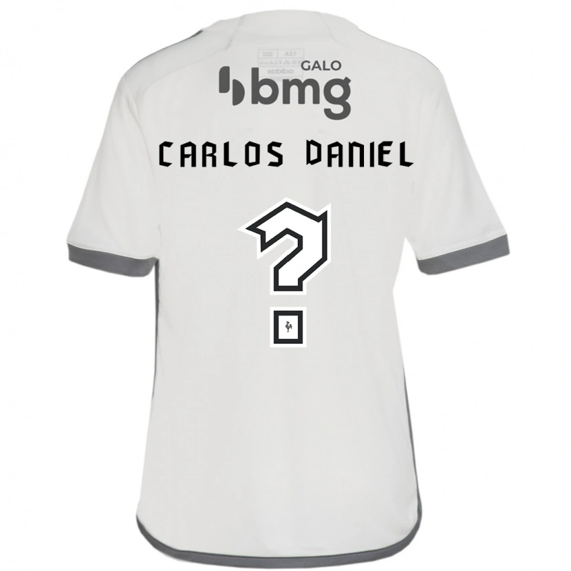 Danxen Dames Carlos Daniel #0 Gebroken Wit Uitshirt Uittenue 2025/26 T-Shirt