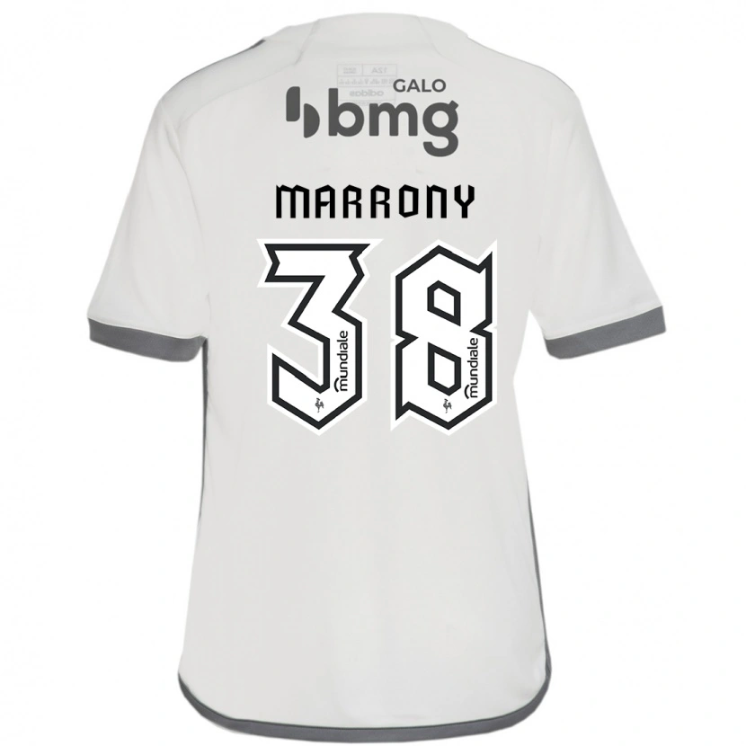 Danxen Dames Marrony #38 Gebroken Wit Uitshirt Uittenue 2025/26 T-Shirt
