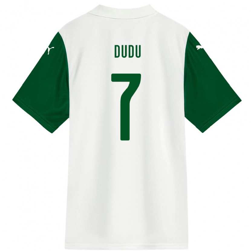 Danxen Dames Dudu #7 Wit Groen Uitshirt Uittenue 2025/26 T-Shirt