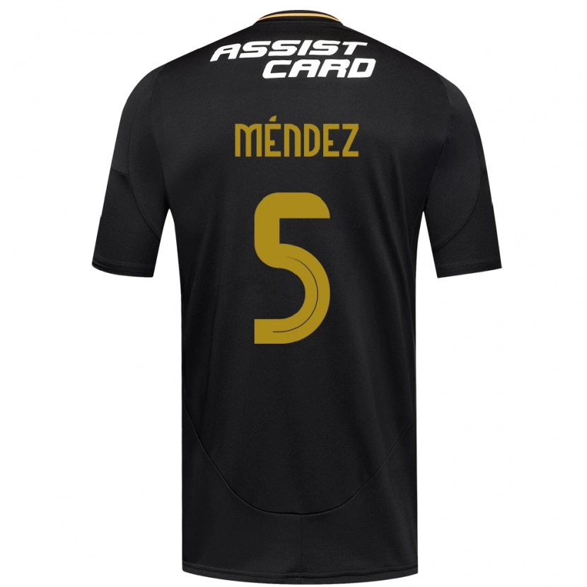 Danxen Dames Víctor Méndez #5 Zwart Wit Uitshirt Uittenue 2025/26 T-Shirt
