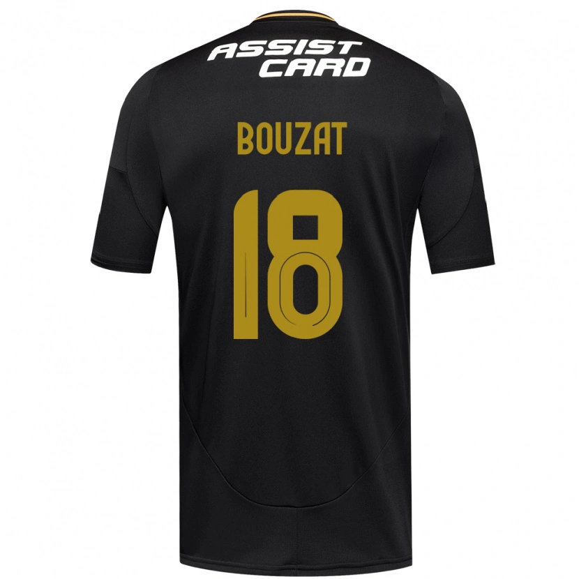 Danxen Dames Agustín Bouzat #18 Zwart Wit Uitshirt Uittenue 2025/26 T-Shirt