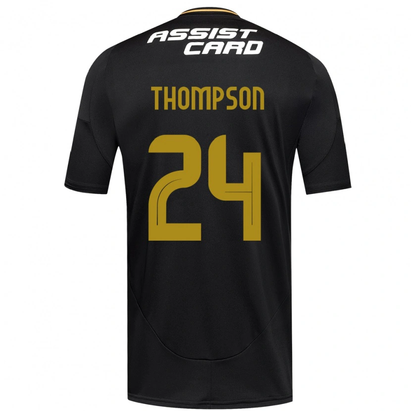 Danxen Dames Jordhy Thompson #24 Zwart Wit Uitshirt Uittenue 2025/26 T-Shirt