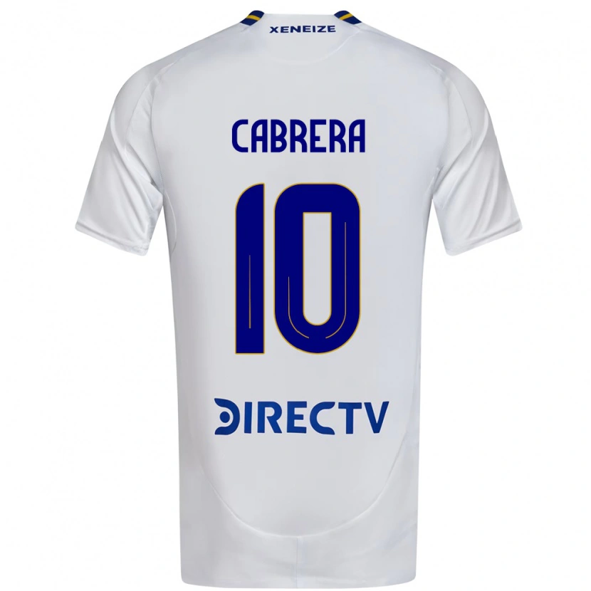 Danxen Dames Micaela Cabrera #10 Wit Blauw Uitshirt Uittenue 2025/26 T-Shirt