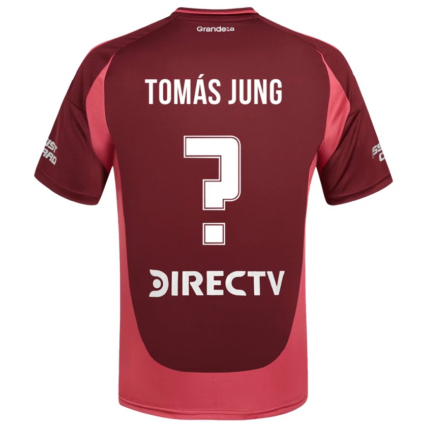 Danxen Dames Tomás Jung #0 Bourgondisch Magenta Uitshirt Uittenue 2025/26 T-Shirt