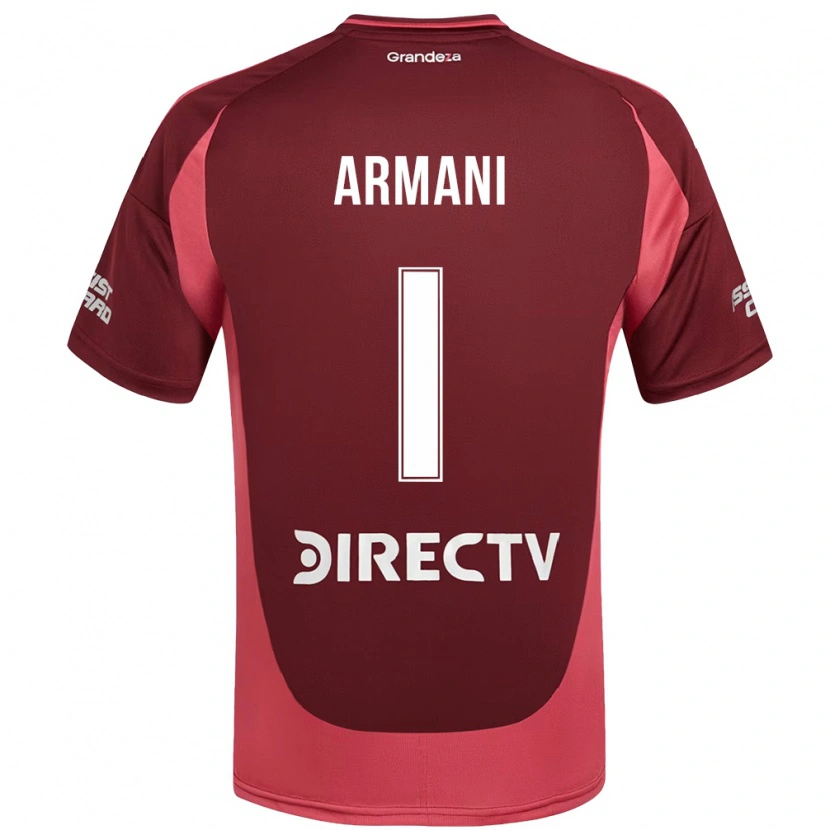 Danxen Dames Franco Armani #1 Bourgondisch Magenta Uitshirt Uittenue 2025/26 T-Shirt