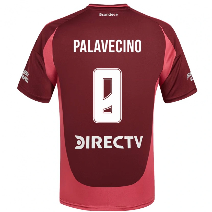 Danxen Dames Agustin Palavecino #8 Bourgondisch Magenta Uitshirt Uittenue 2025/26 T-Shirt