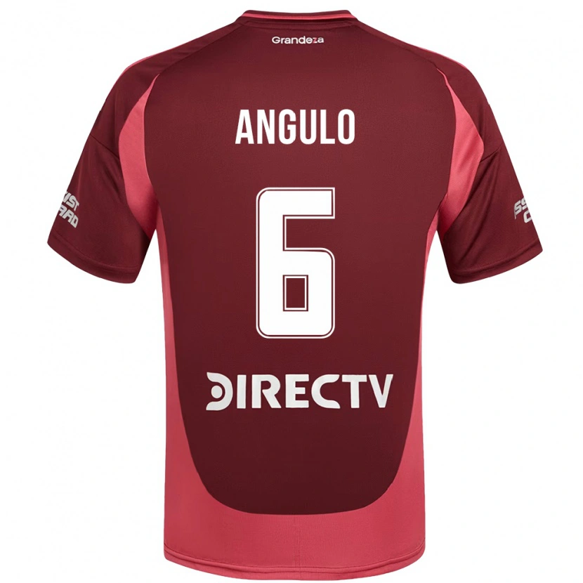 Danxen Dames Tamara Angulo #6 Bourgondisch Magenta Uitshirt Uittenue 2025/26 T-Shirt