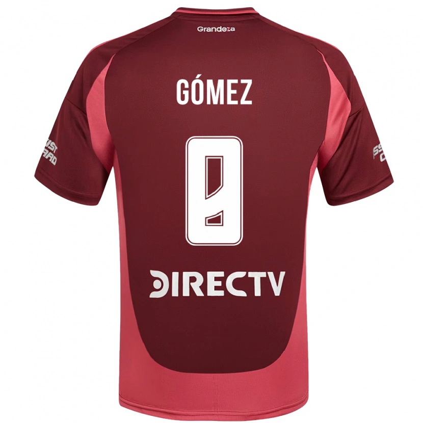 Danxen Dames Romina Gómez #8 Bourgondisch Magenta Uitshirt Uittenue 2025/26 T-Shirt