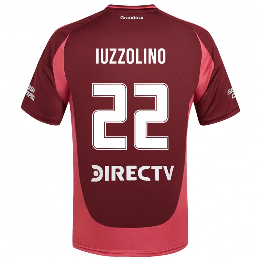 Danxen Dames Rocío Iuzzolino #22 Bourgondisch Magenta Uitshirt Uittenue 2025/26 T-Shirt