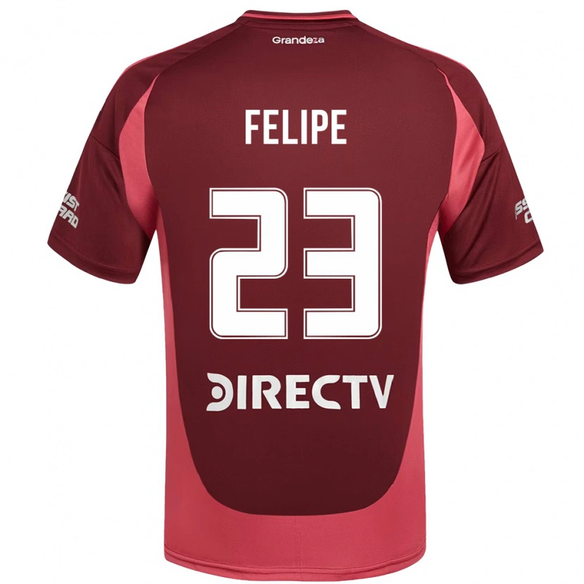 Danxen Dames Laura Felipe #23 Bourgondisch Magenta Uitshirt Uittenue 2025/26 T-Shirt