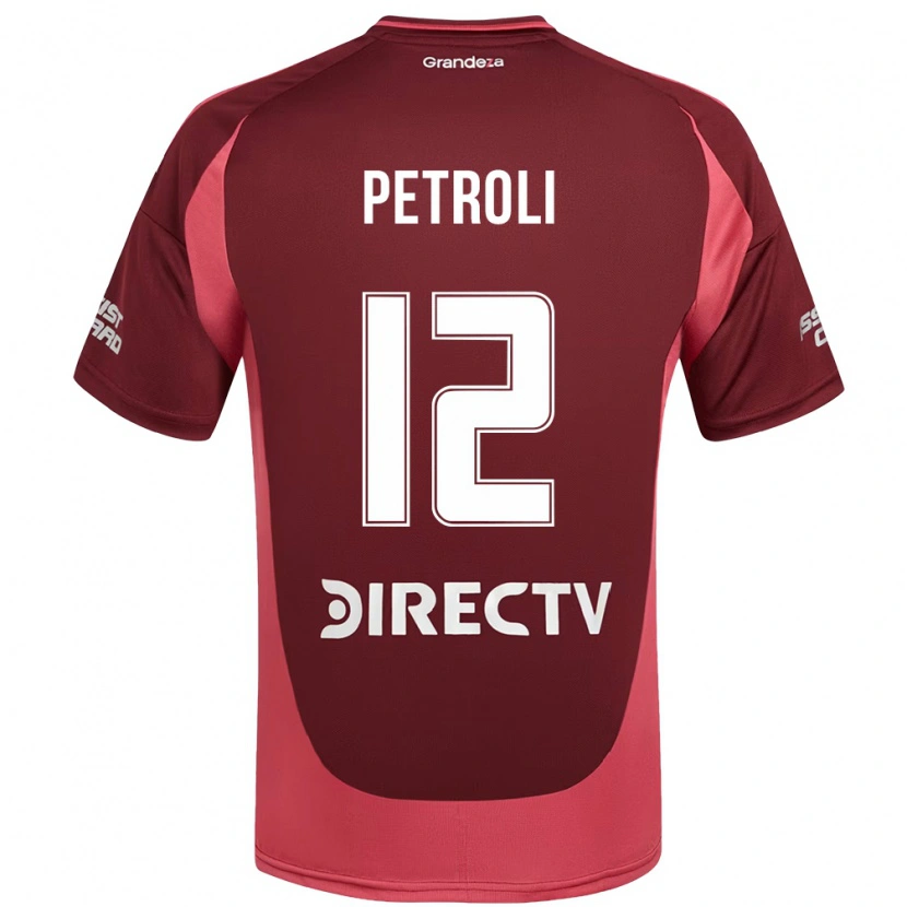 Danxen Dames Franco Petroli #12 Bourgondisch Magenta Uitshirt Uittenue 2025/26 T-Shirt