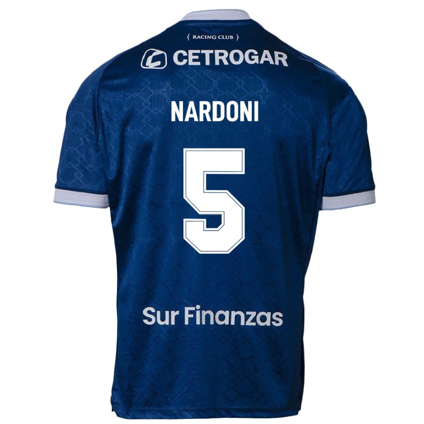 Danxen Dames Juan Ignacio Nardoni #5 Donkerblauw Uitshirt Uittenue 2025/26 T-Shirt