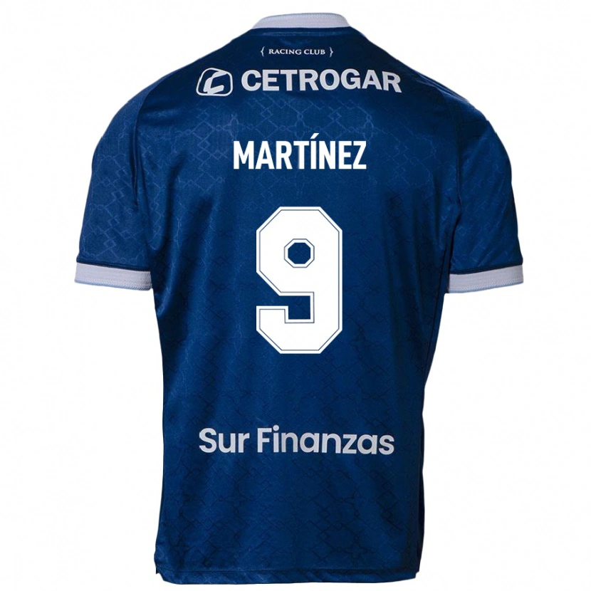 Danxen Dames Adrián Martínez #9 Donkerblauw Uitshirt Uittenue 2025/26 T-Shirt