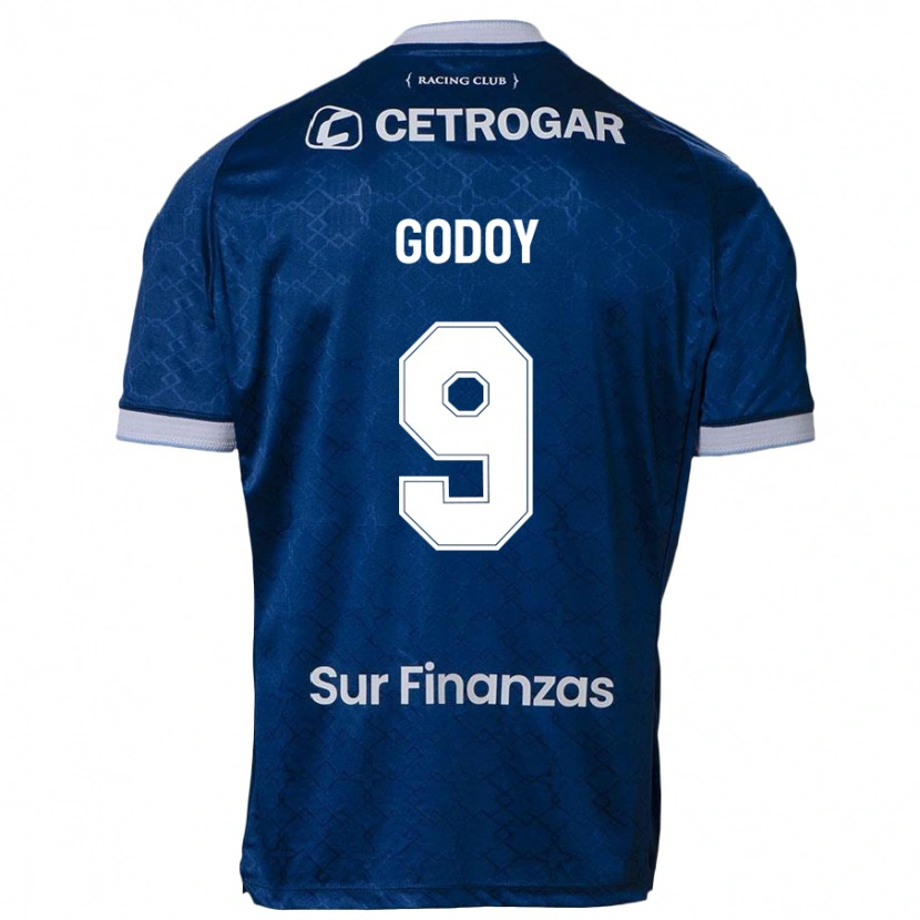 Danxen Dames Santiago Godoy #9 Donkerblauw Uitshirt Uittenue 2025/26 T-Shirt