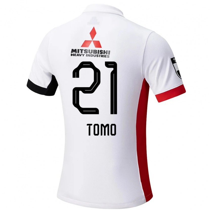 Danxen Dames Tomoaki Okubo #21 Wit Zwart Uitshirt Uittenue 2025/26 T-Shirt