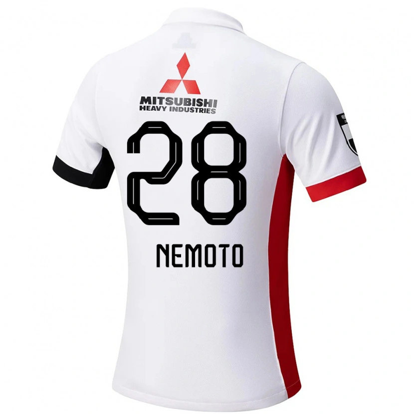 Danxen Dames Kenta Nemoto #28 Wit Zwart Uitshirt Uittenue 2025/26 T-Shirt
