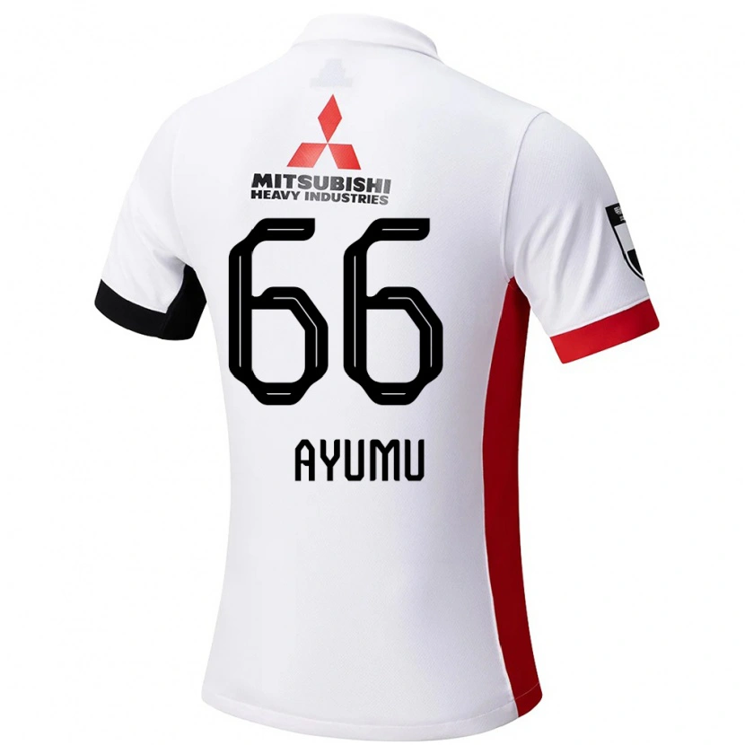 Danxen Dames Ayumu Ohata #66 Wit Zwart Uitshirt Uittenue 2025/26 T-Shirt