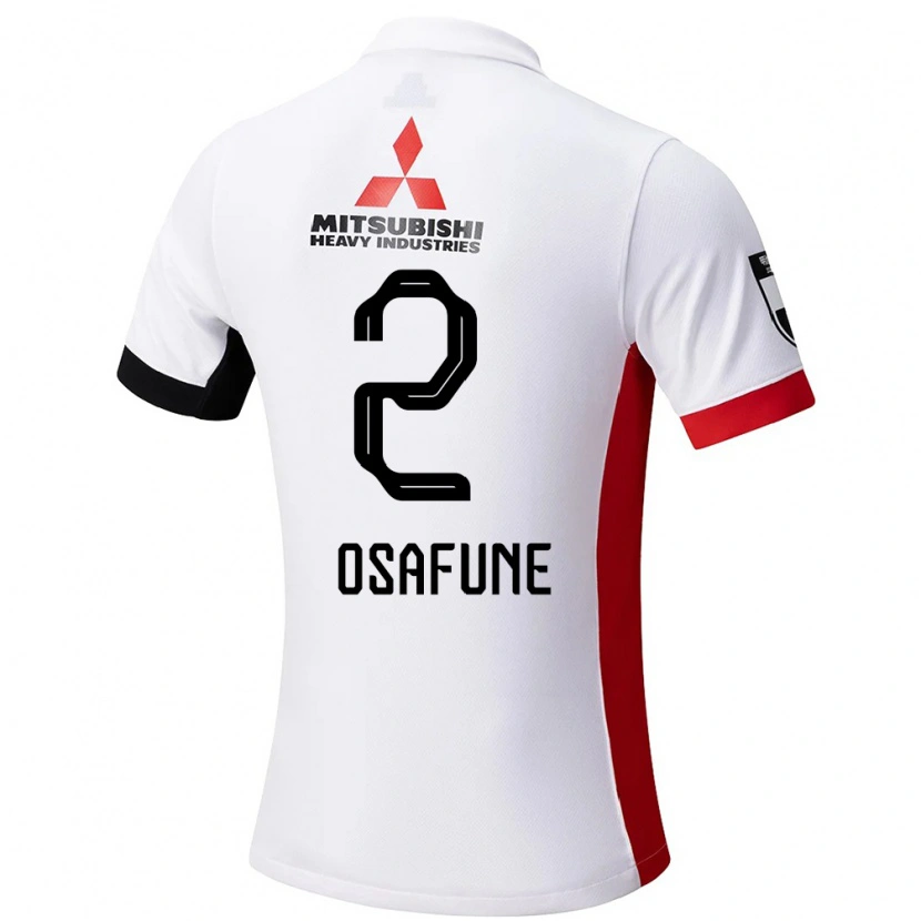 Danxen Dames Kana Osafune #2 Wit Zwart Uitshirt Uittenue 2025/26 T-Shirt