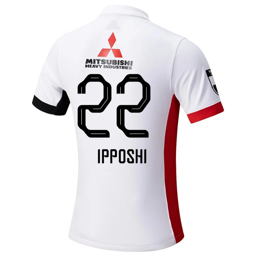 Danxen Dames Hiroka Ipposhi #22 Wit Zwart Uitshirt Uittenue 2025/26 T-Shirt